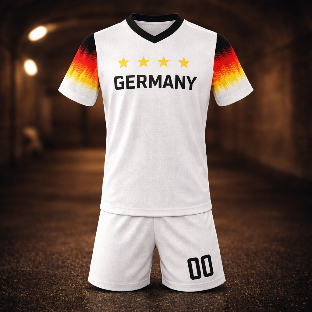 Equipamento Infantil Alemanha 2026 – Edição Especial