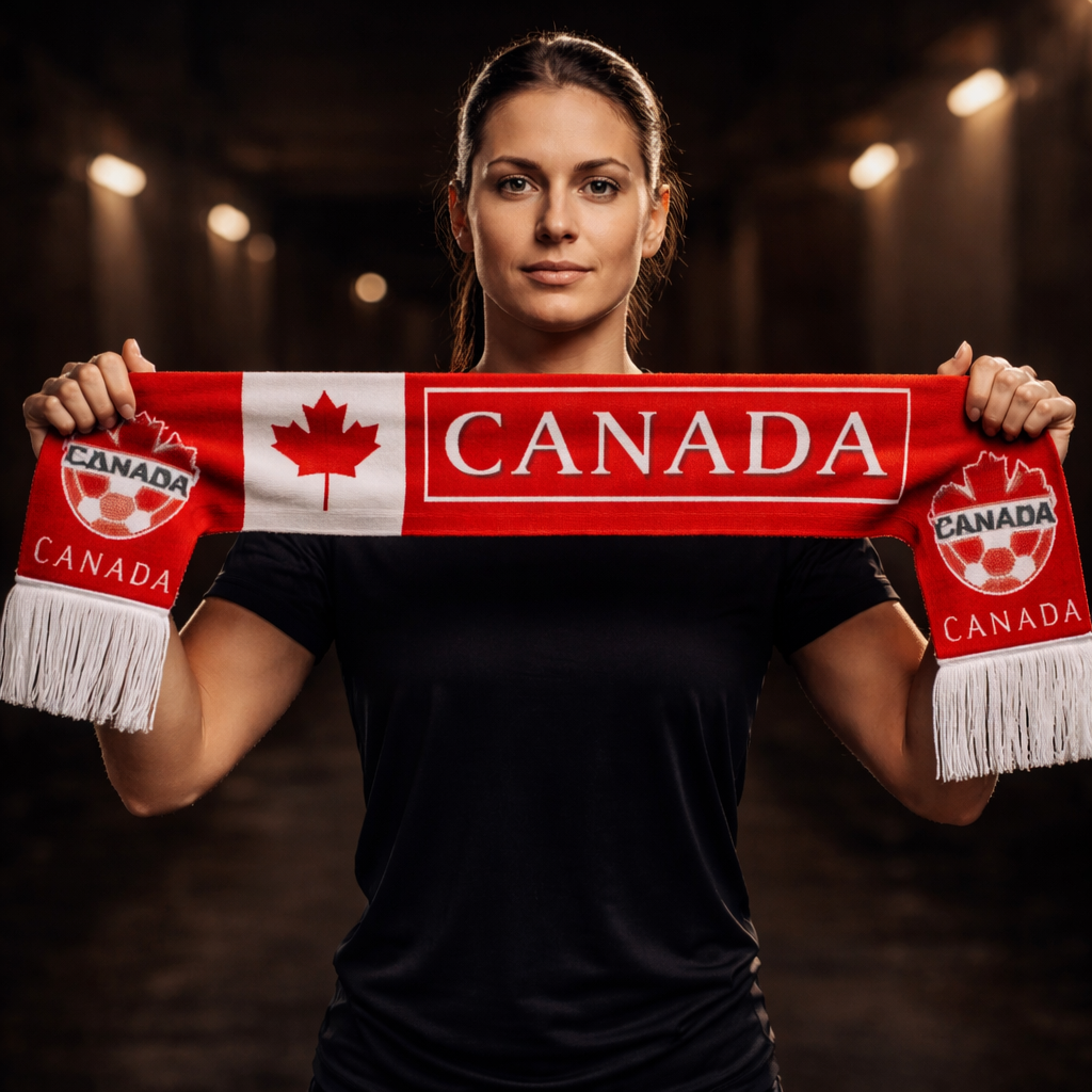 Cachecol Canadá 2026 – Edição Especial