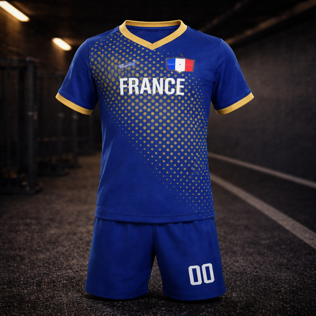 Equipamento Infantil França 2026 – Edição Especial