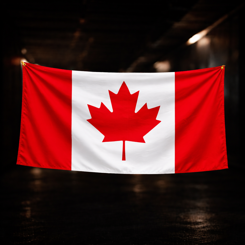 Bandeira Canadá 2026 – Edição Especial